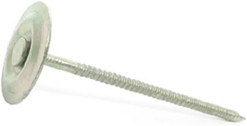 4" x 9GA Ring GALV Steel Round Cap Nails 25lb in Kuwait
