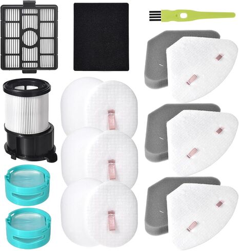 IP3251 Replacement Filter Kit for Shark IP3251, IP3251C, IP3252, IP3124 PowerDetect Vacuum, 1 HEPA Filter, 1 Auto-Empty Dock HEPA Filter, 3 Pre-Motor Filters, 3 Post-Motor Filters, 2 Odor Cartridges in Kuwait