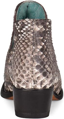 Women's Natural Python Pointed Toe Bootie By Corral C3832 in Kuwait