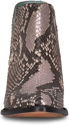Women's Natural Python Pointed Toe Bootie By Corral C3832 in Kuwait
