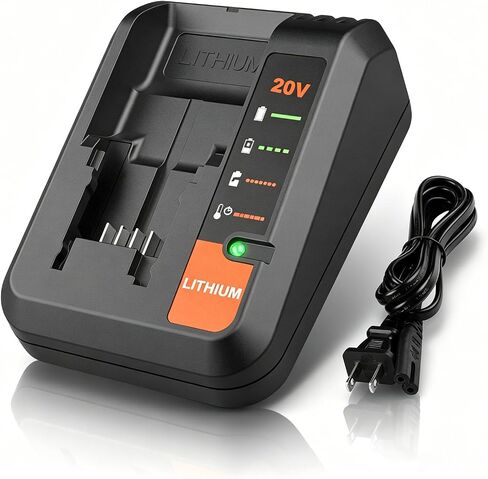 Rapid Charger PCC692L Replacement for Black and Decker 20v Lithium Battery Charger BDCAC202B Compatible with Black and Decker 20v Lithium Battery LBXR20 LBX4020 LBX20 PCC682L PCC685L in Kuwait