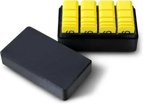 20Pcs Premium Woodworking Setup Blocks Set with Storage Case - Precision Spacer Gauge Blocks for Table Saw, Router, and Woodshop Essentials - Durable Carpentry Tools for Accurate Measurement in Kuwait