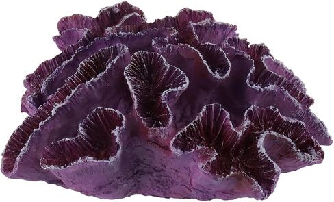 Semetall Artificial Coral Ornament Resin Aquarium Plants Coral Fish Tank Decorations Blue White Coral Decor in Saudi Arabia