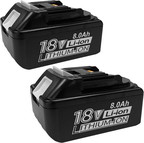 DZEKO 8Ah Replacement Battery for Makita 18V Battery BL1820 BL1830 BL1840 BL1850 BL1860 Compatible with Makita 18V Power Tools and Chargers (1 Pack) in Kuwait