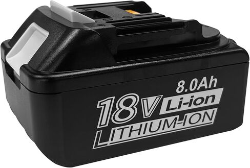 DZEKO 8Ah Replacement Battery for Makita 18V Battery BL1820 BL1830 BL1840 BL1850 BL1860 Compatible with Makita 18V Power Tools and Chargers (1 Pack) in Saudi Arabia