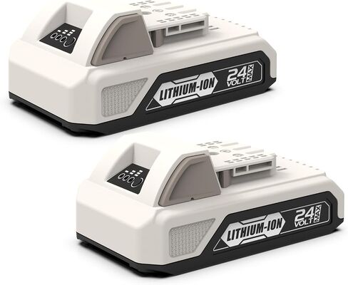 2Pack 3500mAh Battery for Snow Joe 24V Battery, Compatible with Snow Joe 24V 24VBAT-LTW 24VBAT-LTE 24VBAT-LT 24VBAT 24V-X2-SB18 24VBAT-XR iON+ in Kuwait