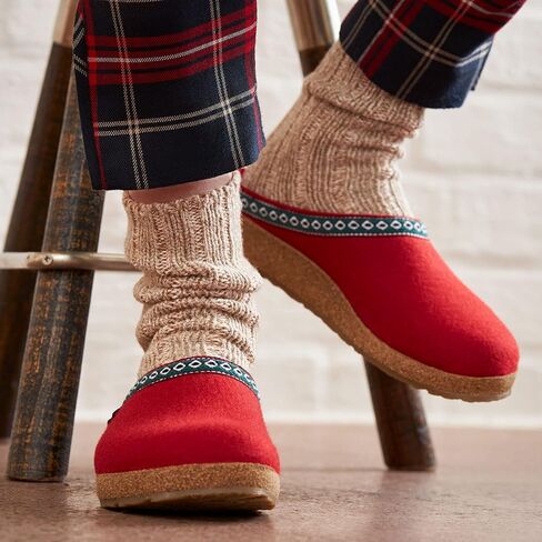 HAFLINGER 711001 Slippers, Filztoffel Grizzly Franzl, anthrazit, Gr 47 in Kuwait