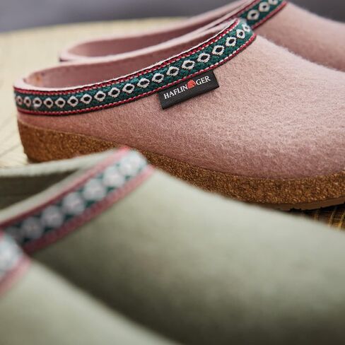 HAFLINGER 711001 Slippers, Filztoffel Grizzly Franzl, anthrazit, Gr 47 in Kuwait