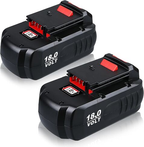 VANTTECH 2 Pack 4.8Ah PC18B Battery Replacement for Porter Cable 18V Ni-Mh Cordless Drill, Driver, Saw, Compatible with PCC489N, PC18BL, PC18BLEX Tools and PCMVC PCXMVC Charger in Kuwait