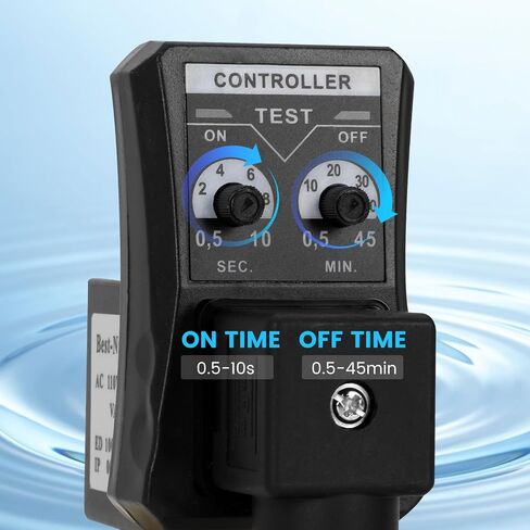 Automatic Electronic Tank Drain Kit,with timer-controlled operation and built-in ball-valve strainer — ideal for compressed air systems in Kuwait