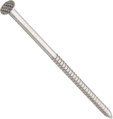 MAZE NAILS SS8WS-5 Stainless Steel Ring Shank Siding Nail, 5-Pound 8D 2-1/2-Inch in Kuwait