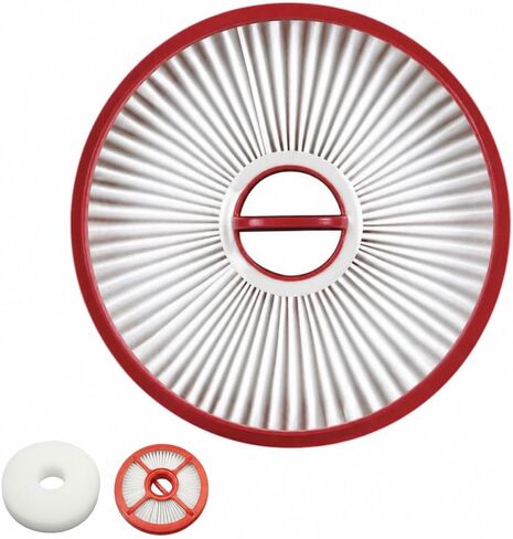 49-90-2012 Replacement HEPA Filter Compatible with Milwaukee M18 FUEL Compact Vacuum (0940-20), 1 HEPA Main Filter & 1 Washable Foam Pre-Filter, High Efficiency Dust Filtration, Reusable, Direct Fit in Kuwait