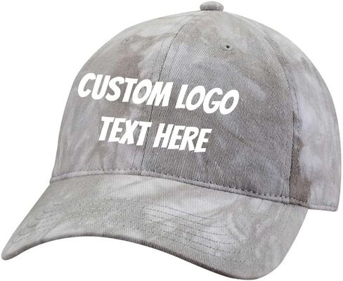 INK STITCH Sp400 Custom Design Your Own Logo Texts Stitching Tie Dye Cotton Baseball Caps in Saudi Arabia