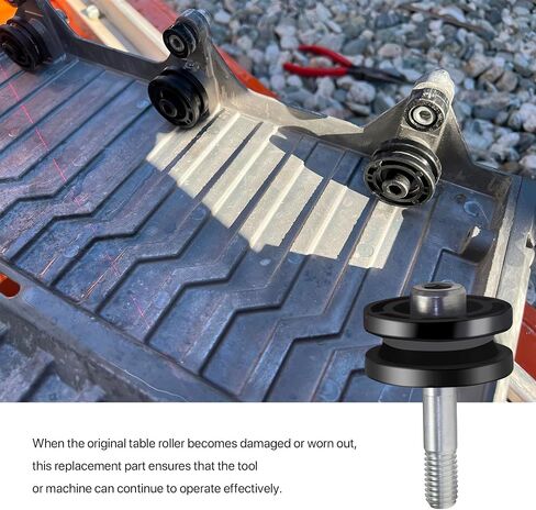 NEBOO Table Roller Replacement For Ridgid Tile Saw 305784005, 305784001, DT180EVO, R4030, R4031, R4030S, R4031S, R40311 (3) in Kuwait