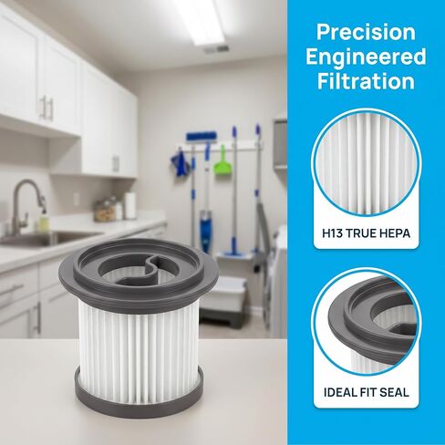 Replacement HEPA Filter Compatible With MHRMHR KP1108/AIRDIYA P1/VG3/Bieiao Cordless Vacuum Cleaner Washable Filters With Sponge For Efficient Dust Capture—4pack in Kuwait