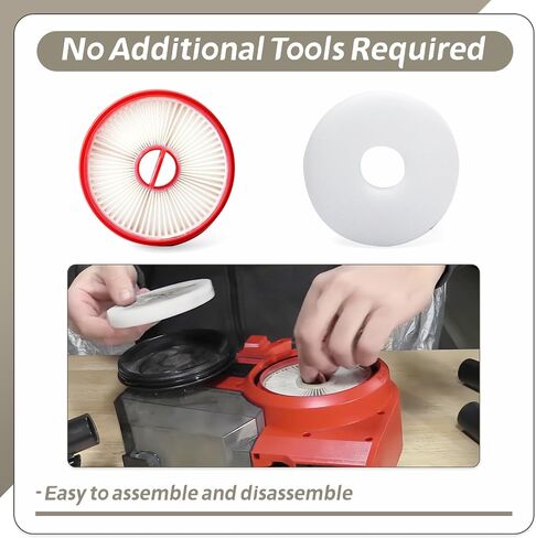 49-90-2012 Vacuum Filter Compatible with Milwaukee M18 FUEL Compact Vacuum Cleaner 0940-20 Only, Replacement for HEPA Washable Filtration Part with Foam in Kuwait