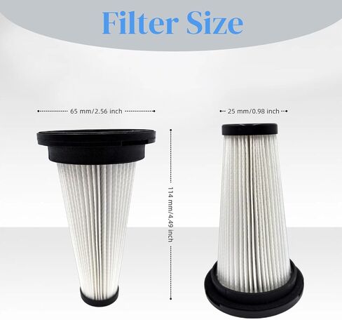 T350 Replacement Filters for Trucozie T350, TITIPOY A27R/A27D, SUXIANGVAC USA27G/A27G/A27P, OIRFND, VOKENE A27, Vacusion VBS-01, MBYULO EHBR-A001-V01, Vicease A27 Cordless Vacuum Cleaner, 4 Pack in Kuwait