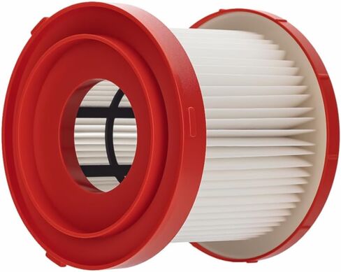 1 Pack 49-90-1900 HEPA Replacement Filter for Milwaukee M18 & M12 Cordless Wet/Dry Vacuums, Cartridge Filter Compatible with Models 0880-20, 0970-20, 0960-20, 0780-20 in Kuwait