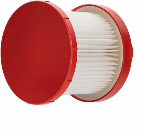 1 Pack 49-90-1900 HEPA Replacement Filter for Milwaukee M18 & M12 Cordless Wet/Dry Vacuums, Cartridge Filter Compatible with Models 0880-20, 0970-20, 0960-20, 0780-20 in Kuwait