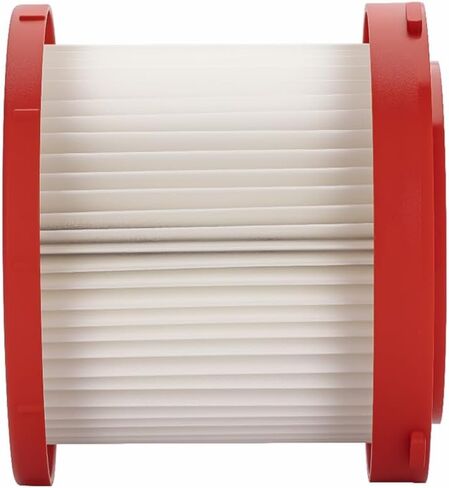 1 Pack 49-90-1900 HEPA Replacement Filter for Milwaukee M18 & M12 Cordless Wet/Dry Vacuums, Cartridge Filter Compatible with Models 0880-20, 0970-20, 0960-20, 0780-20 in Kuwait