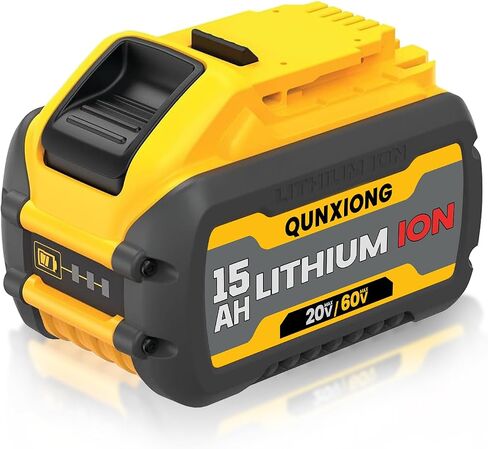 15.0Ah 20V/60V Max DCB606 Replacement for Dewalt 60V Battery 2Pack | 21700 High Power Cell Battery Compatible with Dewalt DCB606 DCB609 DCB612 and 20V/60V Power Tools 2Pack in Saudi Arabia