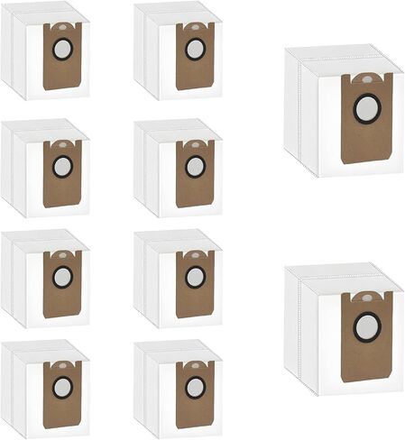 A6Pro Replacement Dust Bags for eitton A6Pro Robot Vacuum, 10 Pack | Spare Parts Accessories in Kuwait