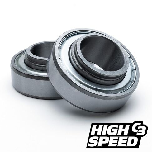 3 Kits - Spindle Bearing & Seal Rebuild Kit for Dixie Chopper Blackhawk & Black Hawk HP 48" 54" 60" 2248 2548 2454 2554 2460 2560 Zero Turn Mowers - Premium C3 High Speed Upgrade in Kuwait