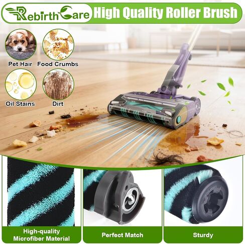 HZ4002 Replacement Roller Brush Filter Parts for Shark PowerDetect Ultra-Light Upright Vacuum HZ4002 HZ4001AMZ HZ4000, 1 Brushroller, 1 Filter, 3 Foam & Felt Filters, 3 Odor Neutralizer, 12 Pack in Kuwait