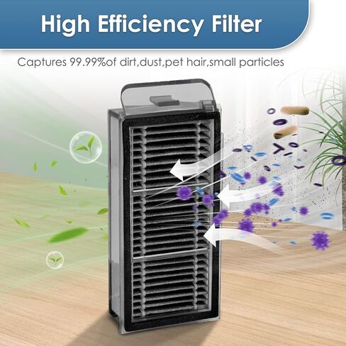 (5 Pack) X50 Ultra Replacement HEPA Filters Compatible with Dreame X50 Ultra Robotic Vacuum Cleaner, Filters Accessories Kit, Filter Kit in Kuwait