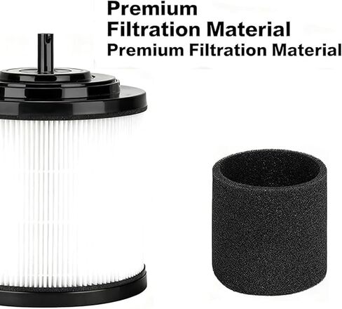 4 Pack 90585 Foam Sleeve for Wet Dry Vacuum Cleaner, VF2001 Foam Replacements Filters Compatible with Shop Vac Wet Dry Vacuums 5 Gallon and Larger, Reusable Vacuum Filter Sleeves for Liquid Cleanup in Kuwait
