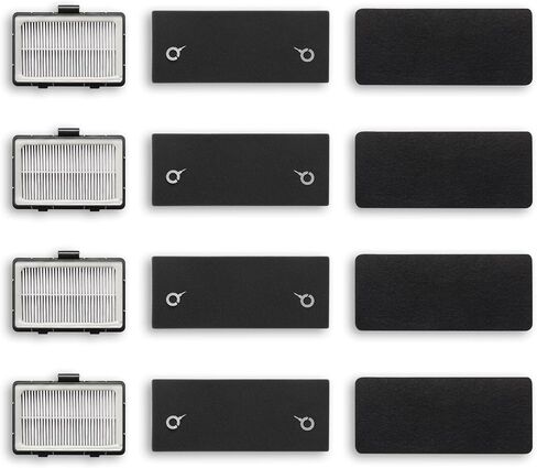 Airthereal Replacement Filters for T1 Touchless Vacuum Automatic Dustpan, [4-Pack] in Kuwait