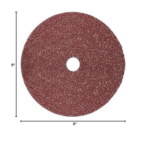 3M Cubitron II 982C Coated Ceramic Fiber Disc - 36 Grit - 5 in Dia 7/8 in Center Hole - 12000 Max RPM - 27401 [Price is per DISC] in Kuwait