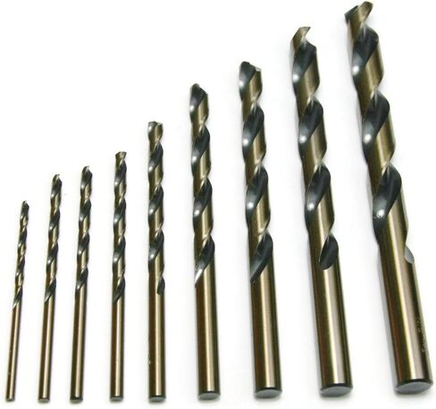 Norseman USA Made Magnum Super Premium Jobber High Speed Steel Twist Drill Bits Type 190-AG - 3/16" - PACK OF 5 in Kuwait