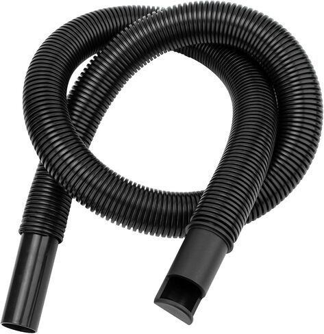 9196300 Dust Collection Hose Fit Most Wet/Dry Vacuums | Replacement for 1.25 Inch Diameter with 4 Ft Length Durable Vinyl Flexible Hose in Kuwait