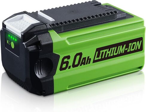 VANON 6.0Ah 40V Replacement for Greenworks 40V Battery 29462 29472 | 25312 25322 20642, Compatible with Greenworks 40 Volt Cordless Power Tools in Kuwait