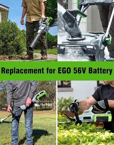 12.0Ah Replacement for EGO 56V Battery BA2800T BA4200T BA5600T 2Pack | Compatible with EGO 56 Volt Battery BA1400T BA2800 BA6720T Power Tools in Kuwait