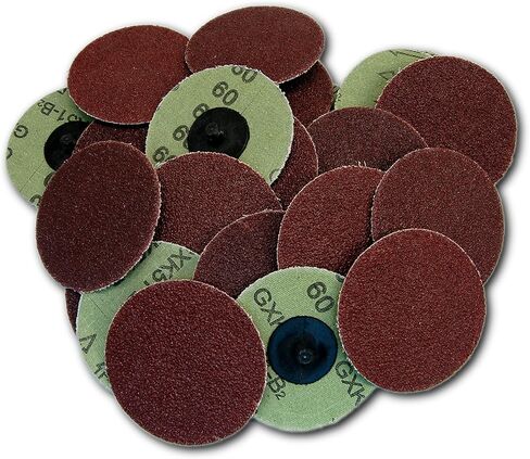 (25pc) Rogue River Tools 3" Quick-Change Sanding Discs (Type - R) (240 Grit) in Kuwait