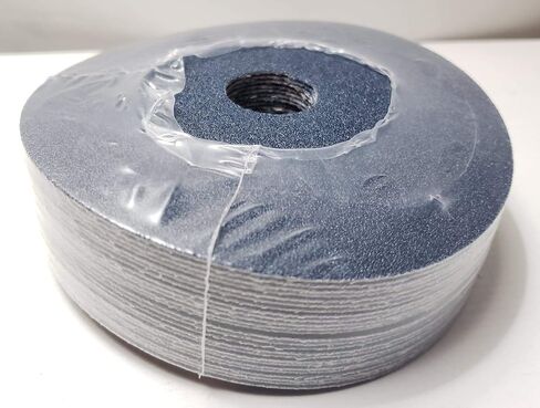 4 1/2" x 7/8" 36 Grit Resin Fiber Sanding Disc, Zirconia 100/Pack in Kuwait