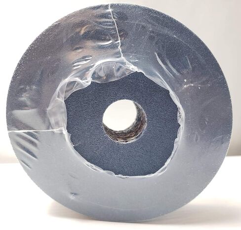 4 1/2" x 7/8" 36 Grit Resin Fiber Sanding Disc, Zirconia 100/Pack in Kuwait