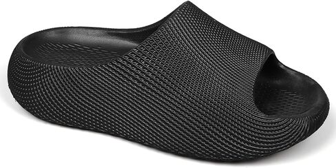 Women's Cloud Slides Pillow Slippers - Arch Support Thick Platform EVA Recovery Sandals, Non-Slip Quick-Dry Shower Shoes for House Indoor Outdoor in Kuwait
