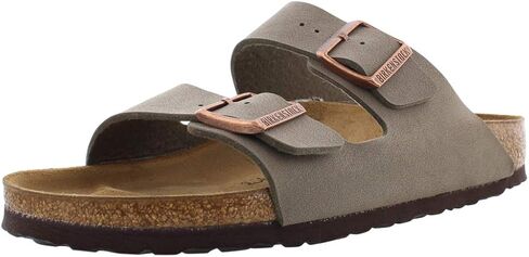 Birkenstock Arizona Narrow Sandal - Women's Stone Birkibuc, 38.0 in Kuwait