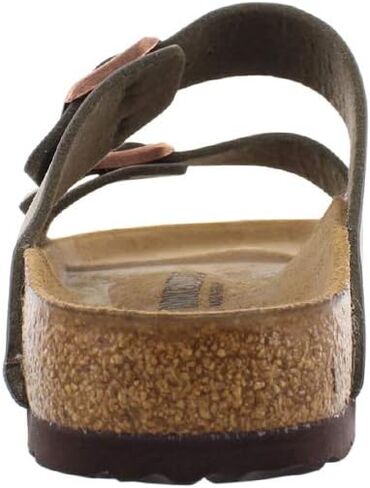 Birkenstock Arizona Narrow Sandal - Women's Stone Birkibuc, 38.0 in Kuwait