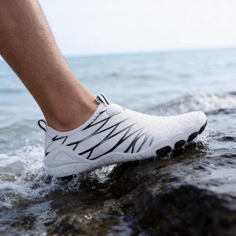 Lightweight Water Shoes for Men and Women - Quick-Dry Aqua Socks for Beach, Pool, Yoga, Hiking, Trekking & Stream Crossing | Non-Slip Outdoor Fitness Footwear in Kuwait