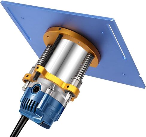 Aluminium Router Table Insert Plate And Router Lift for 65mm Diameter Universal Trimming Machine,with Miter Gauge Guide Aluminium Profile Fence Sliding Brackets in Kuwait