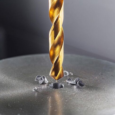 Generic 4pcs M35 High Speed Steel Cobalt Twist Drill Bit 6mm/0.24" Dia with Quick Change 1/4" Hex Shank Jobber Drill Bit for Metal, Steel, Copper, Aluminum, Zinc Alloy in Kuwait