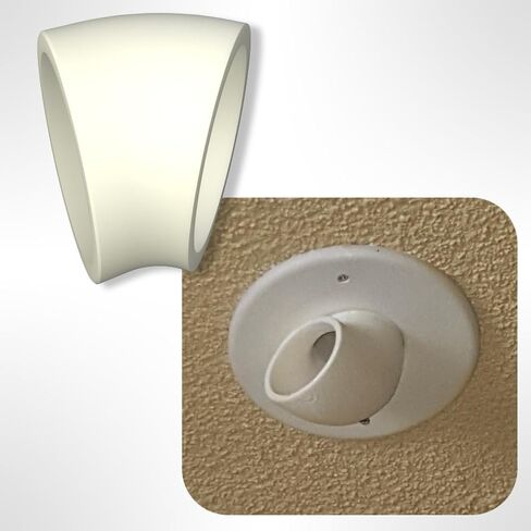 Air Supply Diverter 45 Degree Elbow Spout for SpacePak Unico Register Outlet in Kuwait