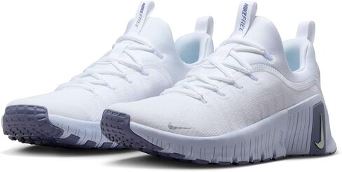 Nike Metcon 6 - Women's (MTLC Silver/White/Half Blue) in Kuwait