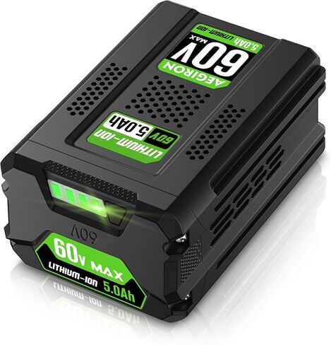 Replacement for Greenworks 60V Battery 5.0Ah, Compatible with All Greenworks 60 Volt Lithium-lon Battery Power Tools, Replace for 60V Battery LB60A02 LB60A03 LB602 LB6025 in Kuwait