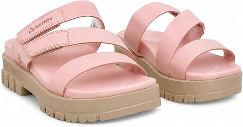 Gerry Women's Strappy Slide Sandal with Adjustable Strap – Lightweight Comfort Slip-On Sandals, Cushioned Footbed, Open Toe Casual Summer Shoes for Walking, Beach, Travel, Outdoor in Kuwait