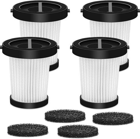 Mattress Vacuum Replacement Filter Compatible with CFBF Mattress Vacuum Cleaner(LW-P1018).HEAP Filter-4Pack in Kuwait